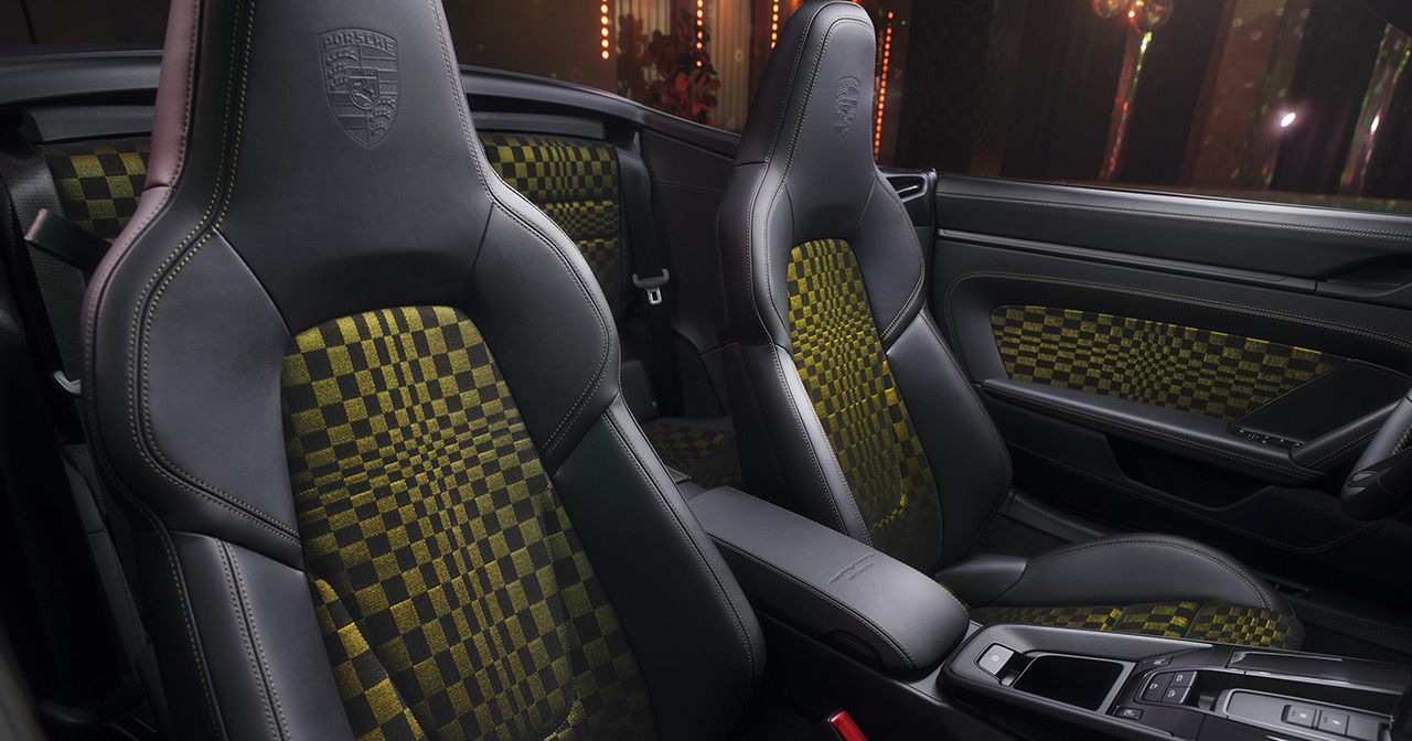 Asiento del conductor del Porsche 911 Spirit 70.