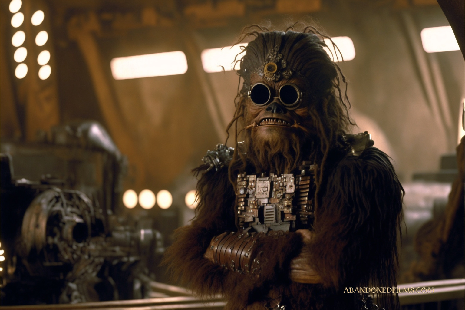 Una red neuronal representa planetas y personajes emblemáticos de Star Wars al estilo steampunk-5 Una red neuronal representa planetas y personajes emblemáticos de Star Wars al estilo steampunk-5
