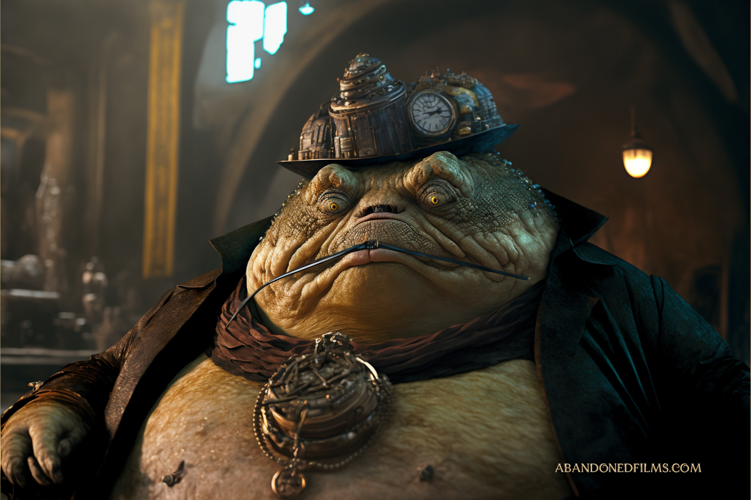 Una red neuronal representa planetas y personajes emblemáticos de Star Wars al estilo steampunk-6 Una red neuronal representa planetas y personajes emblemáticos de Star Wars al estilo steampunk-6