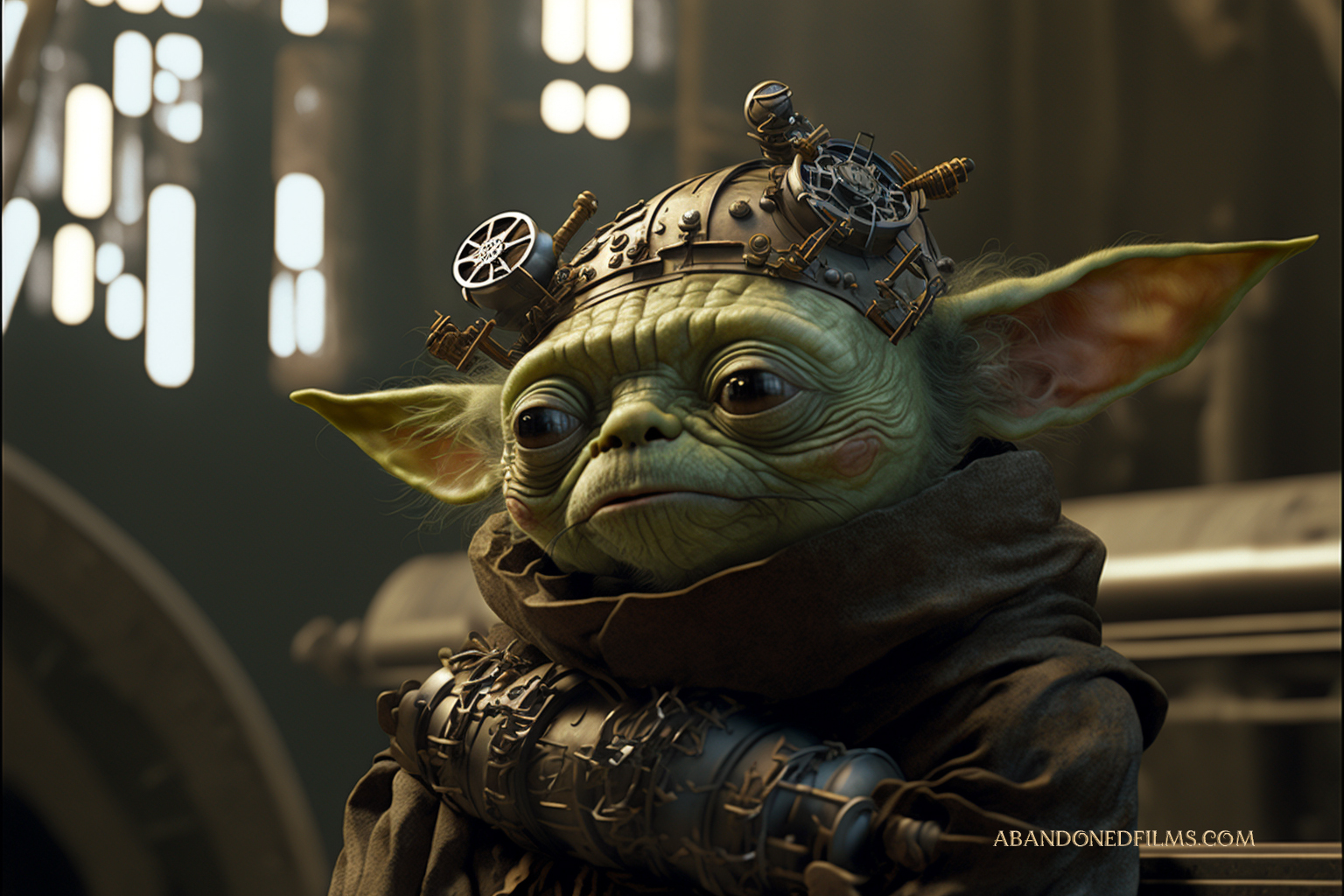 Una red neuronal representa planetas y personajes emblemáticos de Star Wars al estilo steampunk-9 Una red neuronal representa planetas y personajes emblemáticos de Star Wars al estilo steampunk-9
