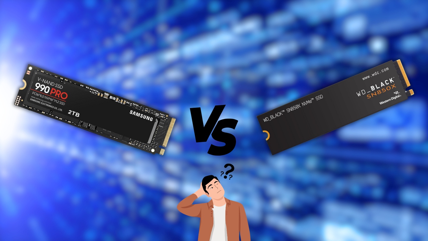 Comparación entre 990 PRO y SN850X Comparación entre 990 PRO y SN850X
