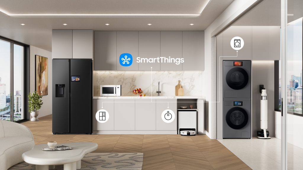 Ecosistema SmartThings. Ilustración: Samsung