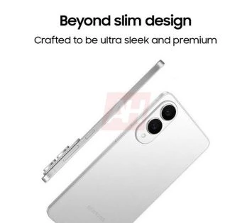 Smartphone Samsung Galaxy S25 Edge con bordes muy delgados Smartphone Samsung Galaxy S25 Edge con bordes muy delgados