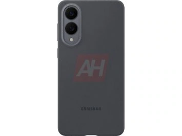 Imagen de una funda de silicona negra para Samsung Galaxy S25 Edge Imagen de una funda de silicona negra para Samsung Galaxy S25 Edge