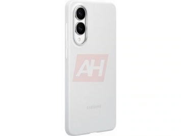 Imagen de una funda de silicona gris para Samsung Galaxy S25 Edge Imagen de una funda de silicona gris para Samsung Galaxy S25 Edge