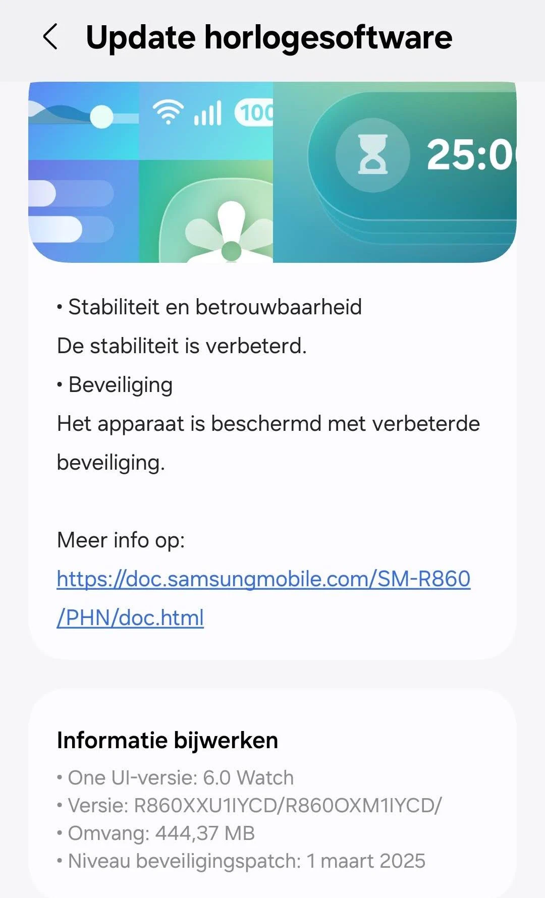 Actualización de seguridad de la Samsung Galaxy Watch 4 marzo 2025 Europa Países Bajos Actualización de seguridad de la Samsung Galaxy Watch 4 marzo 2025 Europa Países Bajos