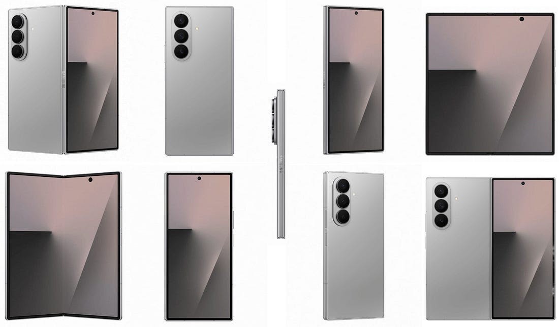 Samsung Galaxy Z Fold 7 en color Sombra Plateada Samsung Galaxy Z Fold 7 en color Sombra Plateada