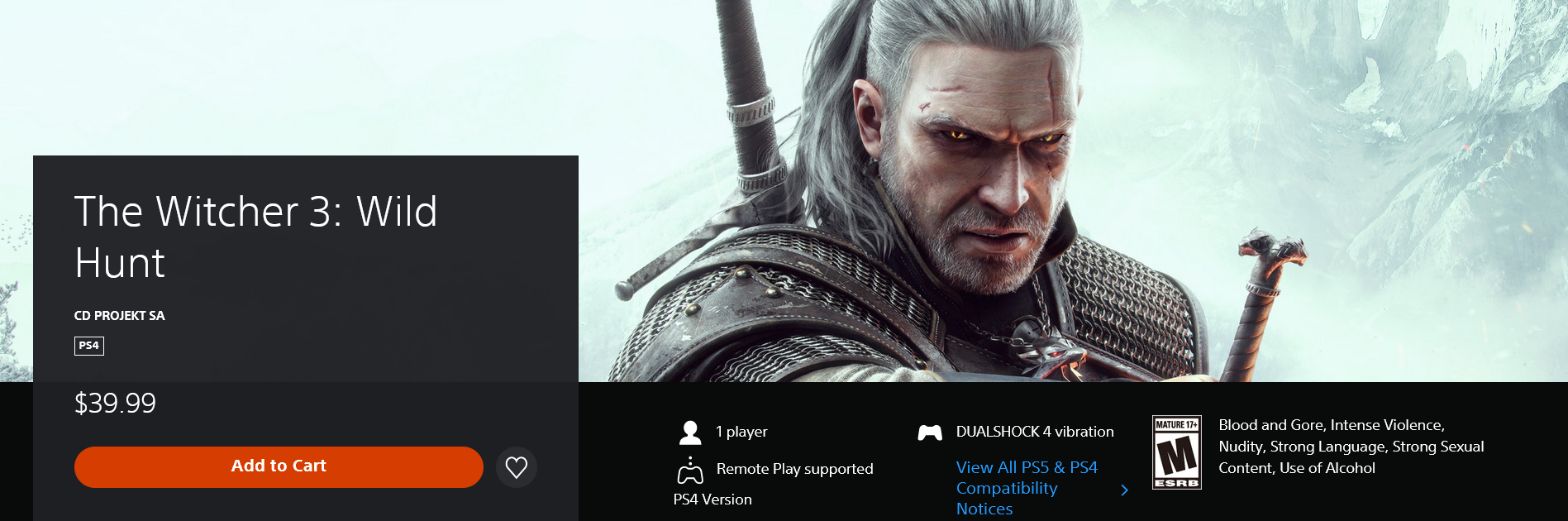 Es hora de nuevos cambios: CD Projekt Red actualiza las carátulas de The Witcher 3: Wild Hunt en las tiendas digitales de PlayStation, Xbox y Steam-2 Es hora de nuevos cambios: CD Projekt Red actualiza las carátulas de The Witcher 3: Wild Hunt en las tiendas digitales de PlayStation, Xbox y Steam-2