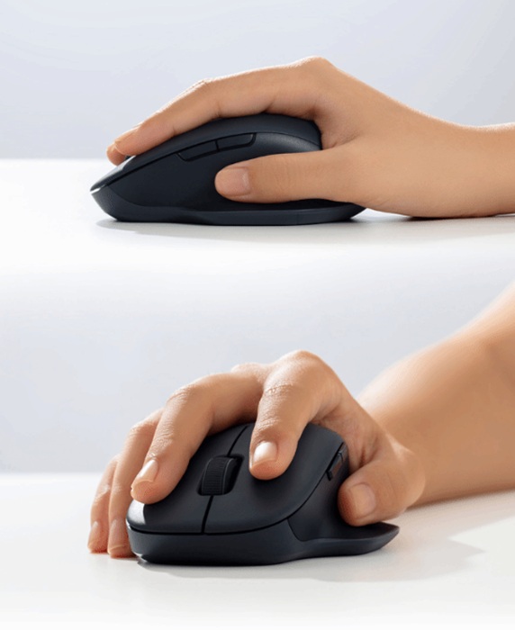 Xiaomi Ratón Bluetooth Inalámbrico de Doble Modo 2 Comfort Edition - vista frontal
