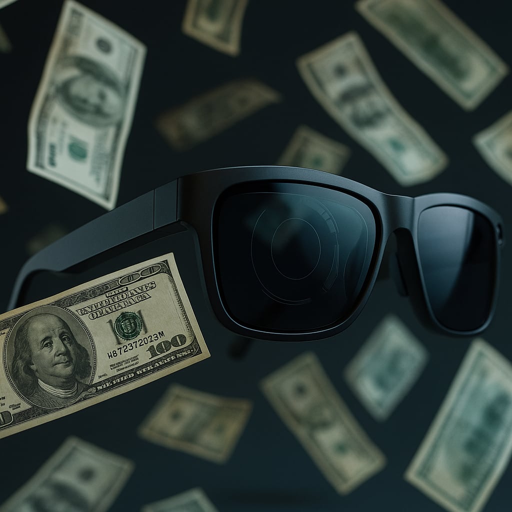 ¿Por qué no despegan aún las gafas inteligentes?-4 Imagen ilustrativa de las gafas inteligentes con el coste