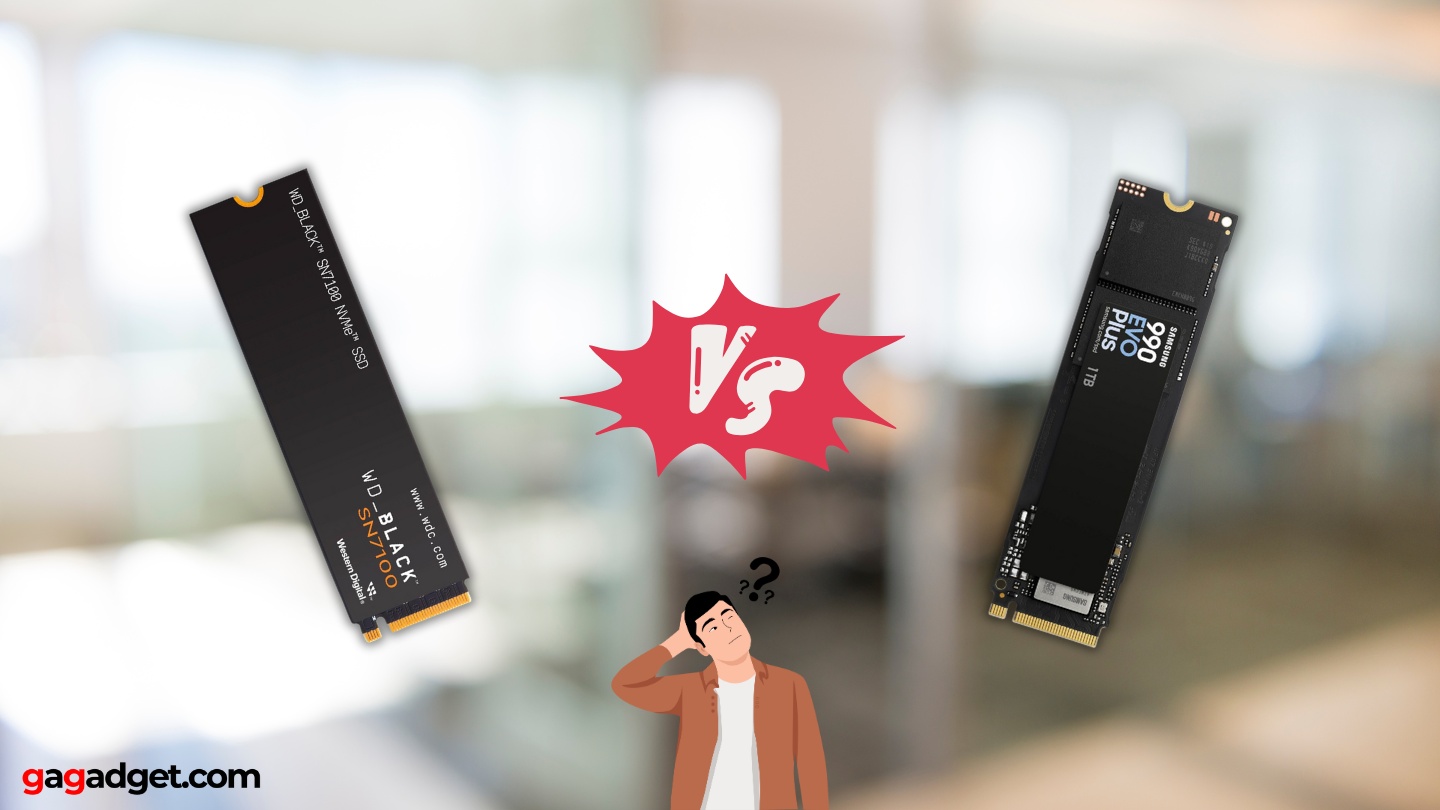 SN7100 frente a 990 EVO Plus