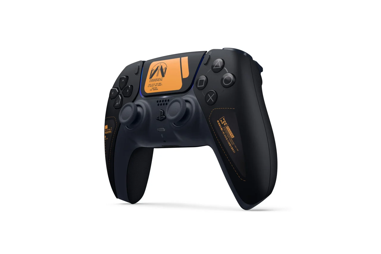 Gamepad DualSense con logotipo de DrawBridge Gamepad DualSense con logotipo de DrawBridge