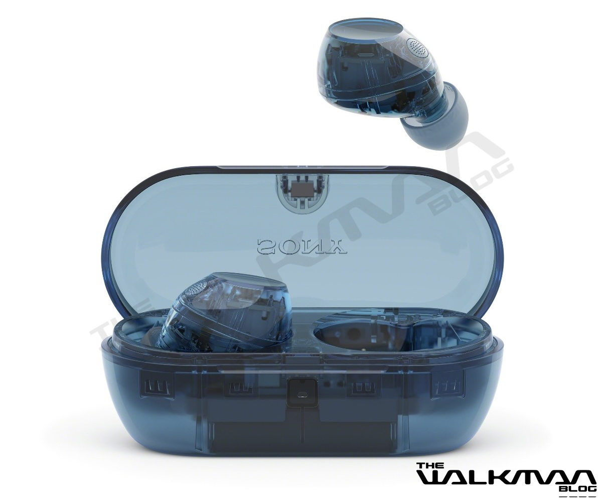Vista inferior de los auriculares inalámbricos Sony WF-C710N Vista inferior de los auriculares inalámbricos Sony WF-C710N