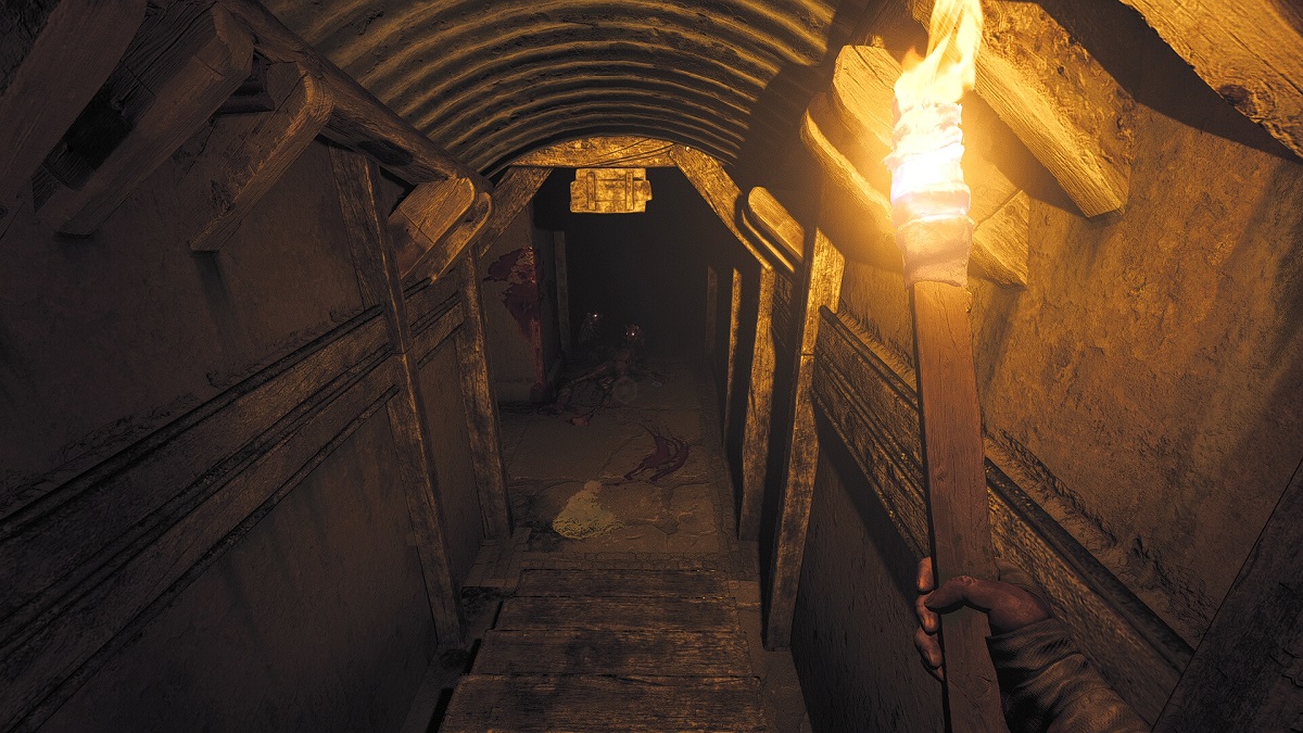 La muerte del protagonista y la exploración de los espeluznantes pasillos del búnker en un vídeo en profundidad del juego de terror Amnesia: The Bunker. La muerte del protagonista y la exploración de los espeluznantes pasillos del búnker en un vídeo en profundidad del juego de terror Amnesia: The Bunker.