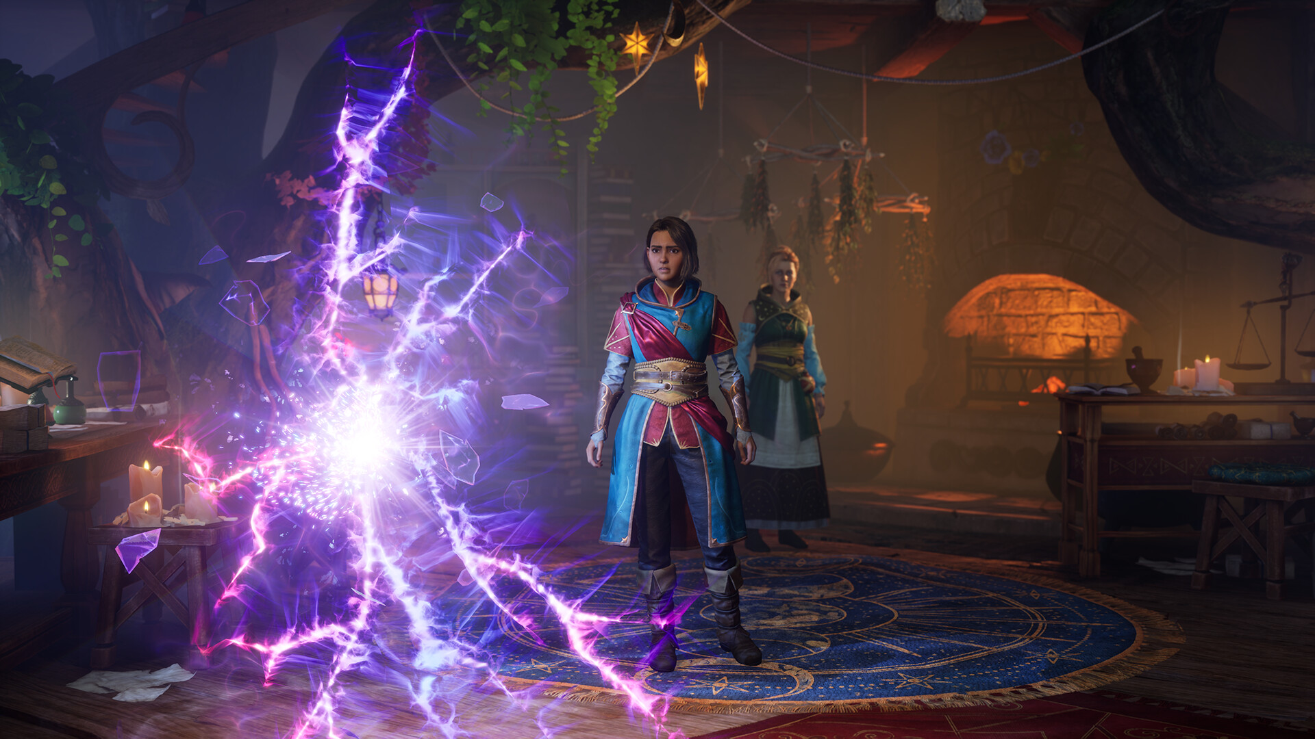 Batalla épica en el mundo de Split Fiction entre los personajes del juego Batalla épica en el mundo de Split Fiction entre los personajes del juego