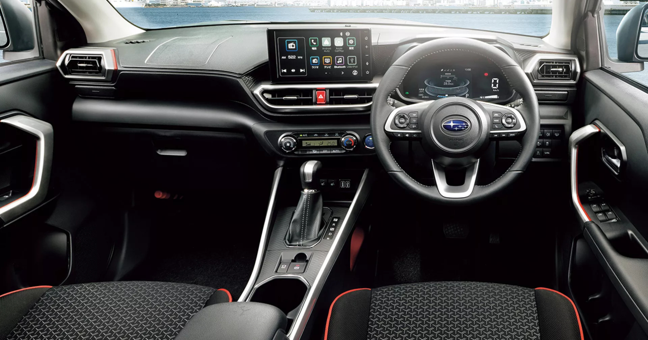 Interior del Subaru Rex Interior del Subaru Rex