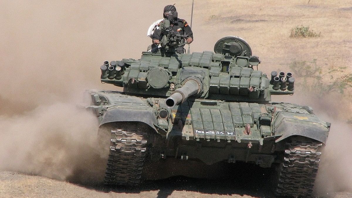 Tanque indio T-72M1