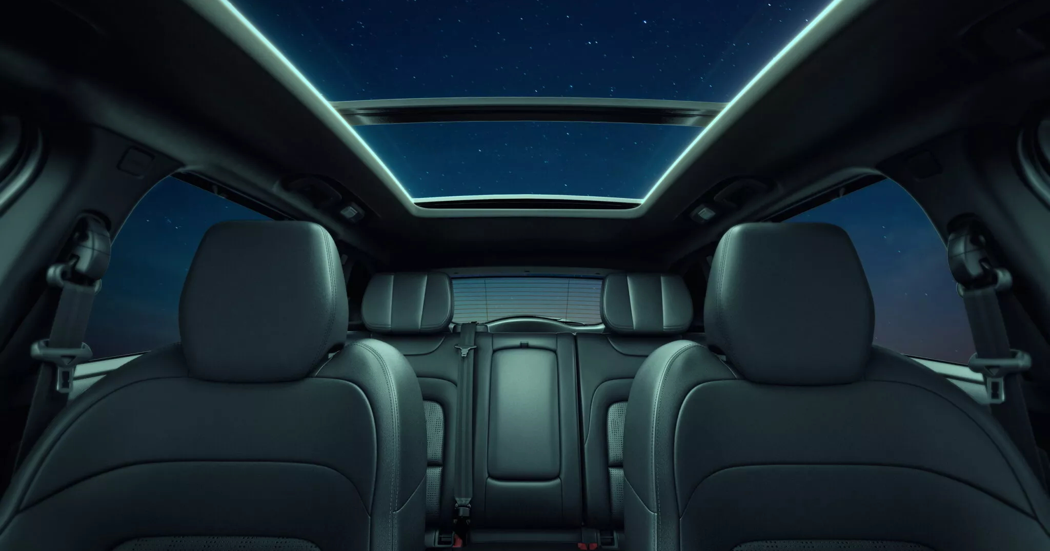 Interior del Tata Harrier.ev. Interior del Tata Harrier.ev.