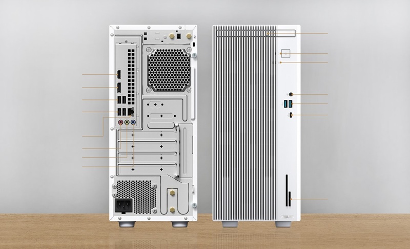 Especificaciones del ASUS V500 Mini Tower