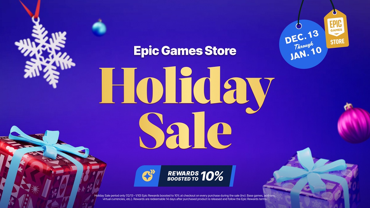 Epic Games Store ha lanzado una gran oferta de Año Nuevo. Se ofrecen a los jugadores grandes descuentos, bonificaciones e interesantes ofertas Epic Games Store ha lanzado una gran oferta de Año Nuevo. Se ofrecen a los jugadores grandes descuentos, bonificaciones e interesantes ofertas