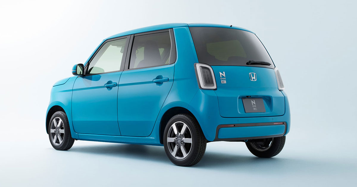 Honda N-One e: vista lateral Honda N-One e: vista lateral
