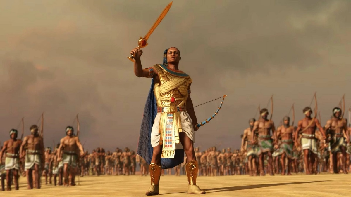 Colapso del Antiguo Egipto: Se desvela el tráiler cinemático de estrategia de Total War: Pharaoh dedicado al rey Ramsés Colapso del Antiguo Egipto: Se desvela el tráiler cinemático de estrategia de Total War: Pharaoh dedicado al rey Ramsés