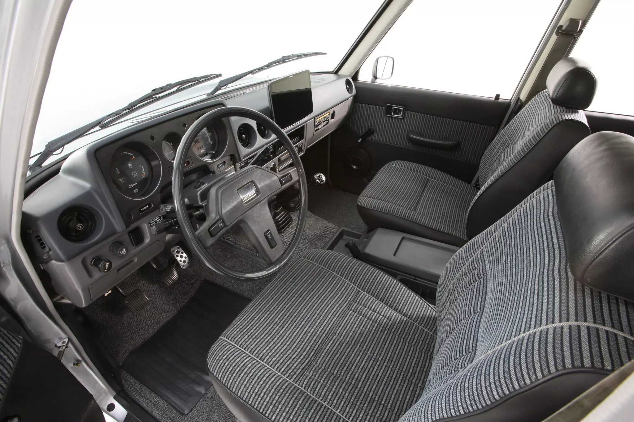 Vista del motor del Toyota Turbo Trail Cruiser