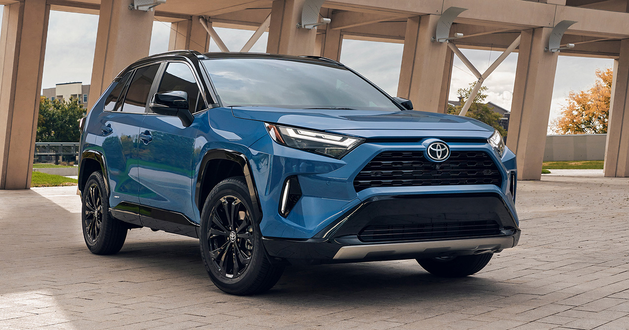 El actual Toyota RAV4 Hybrid (2025) en la versión para el mercado estadounidense El actual Toyota RAV4 Hybrid (2025) en la versión para el mercado estadounidense