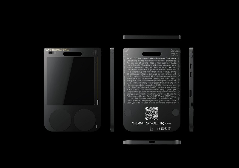 GamerCard con pantalla GamerCard con pantalla