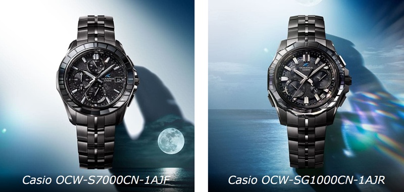 Casio Oceanus Manta en estilo Calm Night