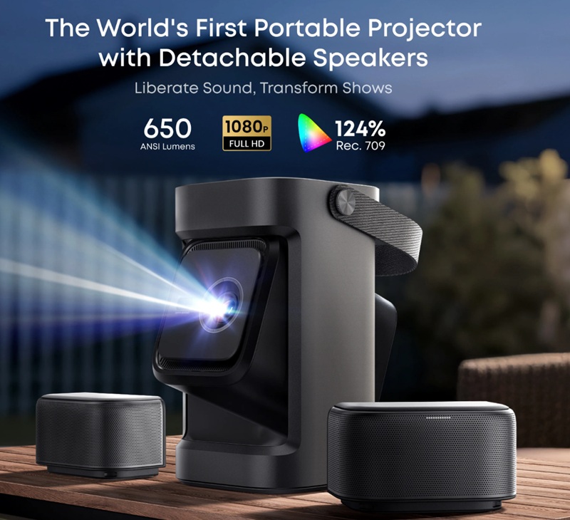 Proyector compatible con Dolby Audio