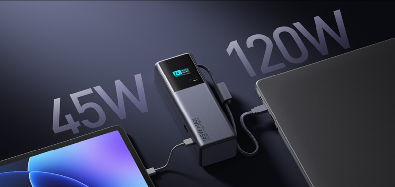 Imagen del Xiaomi Power Bank PB2165 con pantalla Imagen del Xiaomi Power Bank PB2165 con pantalla