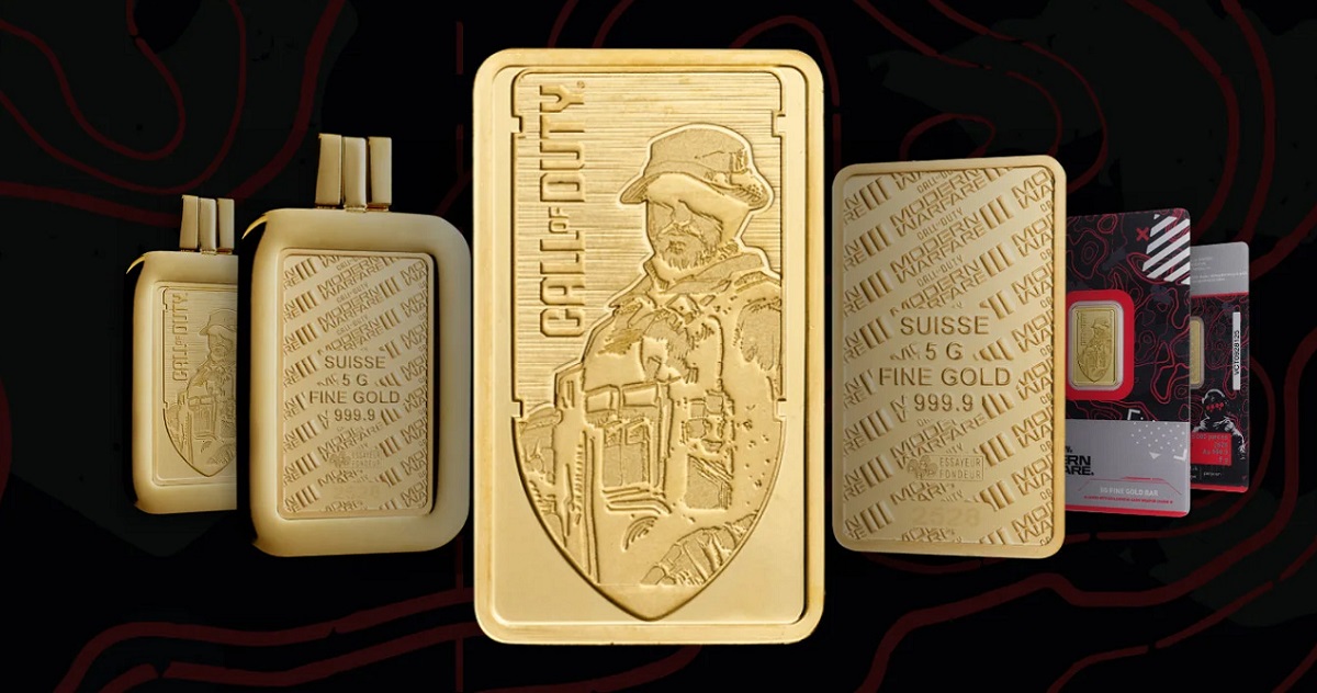 El Capitán Price nunca ha sido tan caro: se anuncia una edición limitada de lingotes de plata y oro para los fans de Call of Duty El Capitán Price nunca ha sido tan caro: se anuncia una edición limitada de lingotes de plata y oro para los fans de Call of Duty