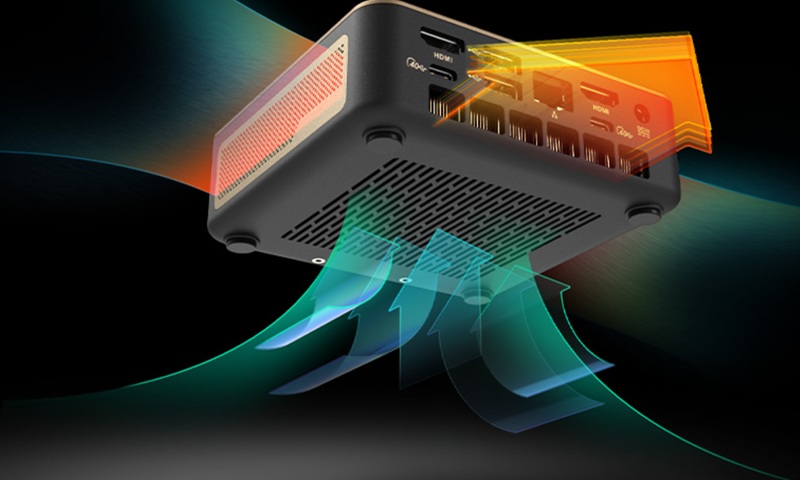 Orificios de ventilación para un enfriamiento eficiente