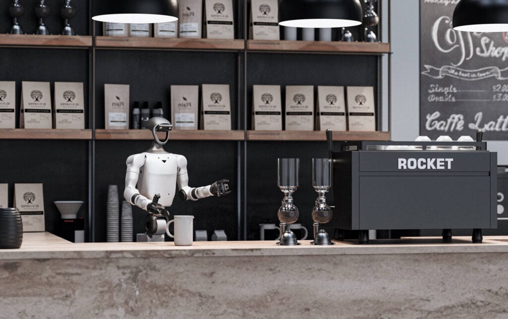 Robot humanoide con ruedas Unitree G1-D