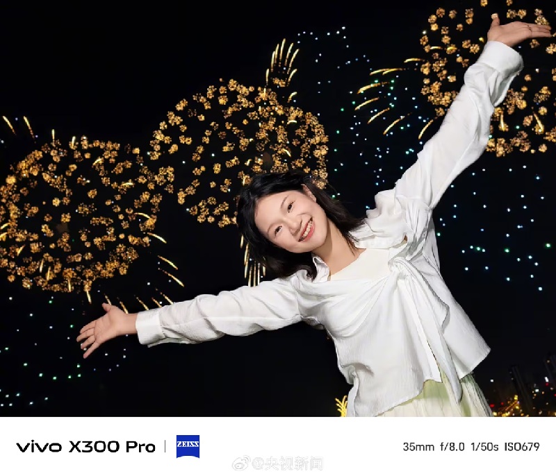 Tomas nocturnas vívidas y brillantes con Vivo X300 Pro