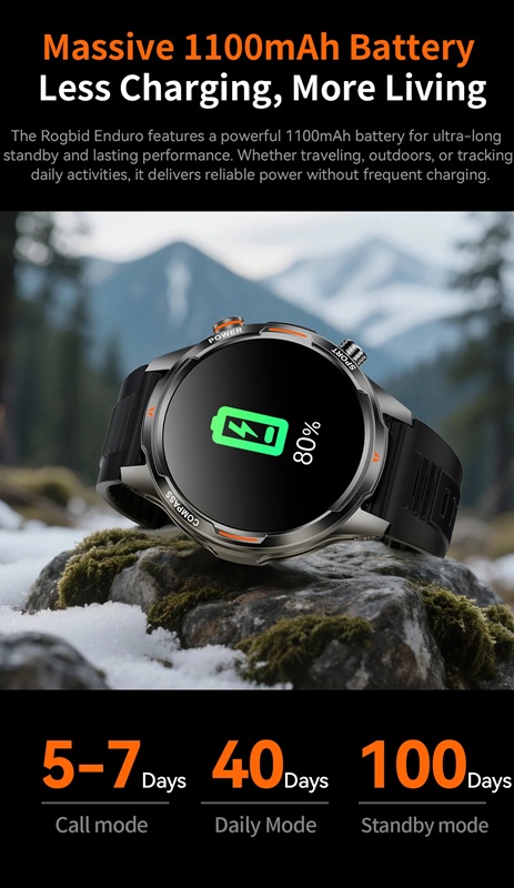Relojes inteligentes Rogbid Enduro - vista 2