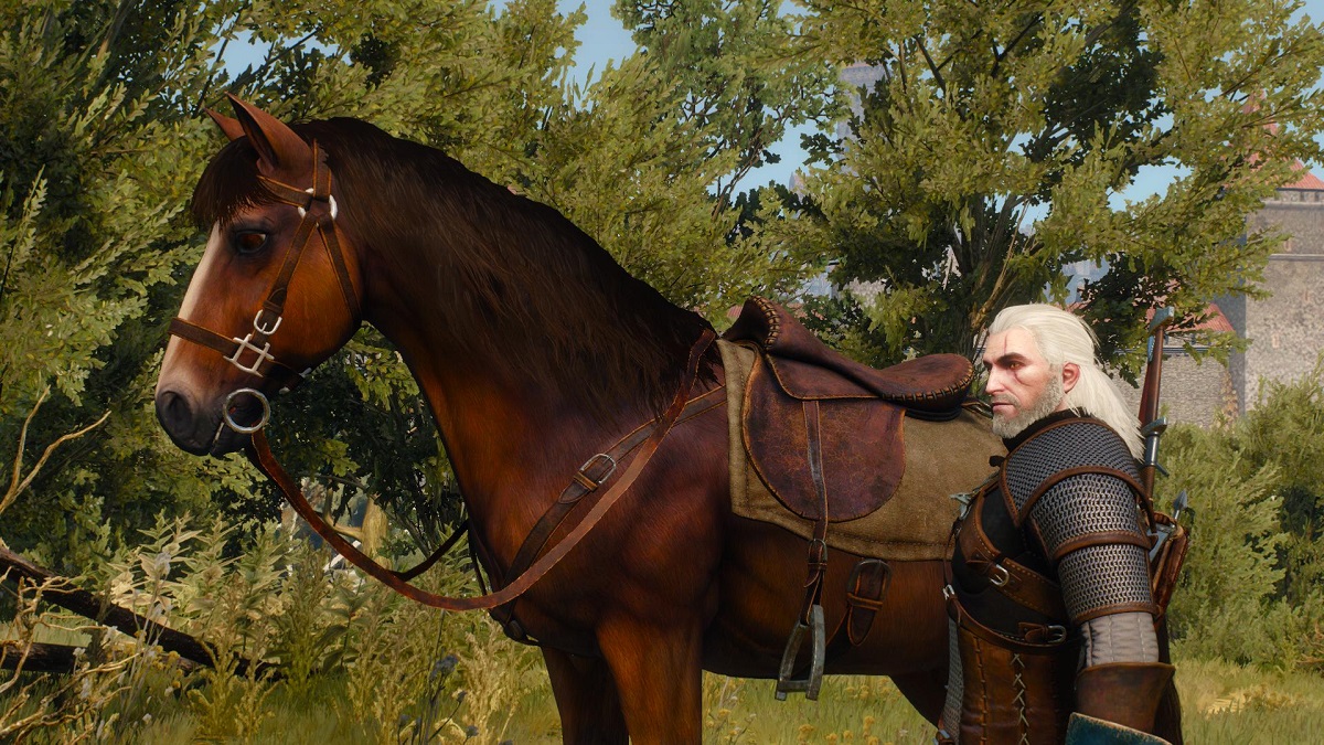 ¡La Nextgen que nos merecemos! En la versión actualizada de The Witcher 3: Wild Hunt existe la posibilidad de acariciar un caballo