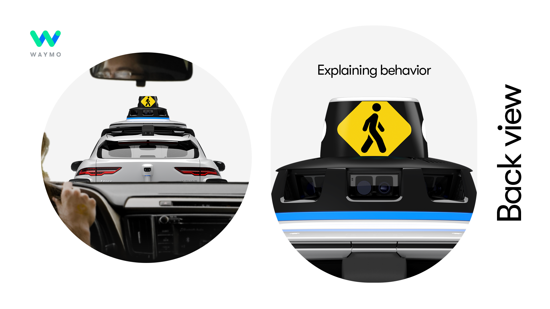 Waymo ha desarrollado un sistema de comunicación visual para coches no tripulados con humanos-2