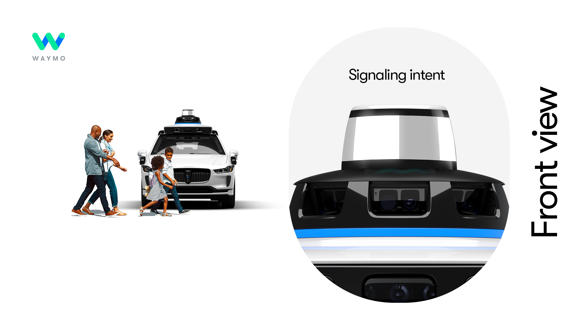 Waymo ha desarrollado un sistema de comunicación visual para coches no tripulados con humanos-3