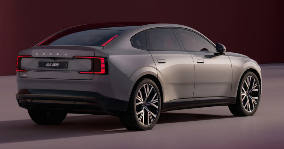 Detalles del interior del Volvo ES90