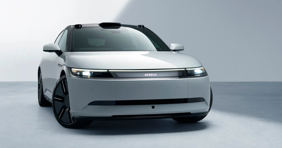 Coche AFEELA con soporte para PlayStation Remote Play