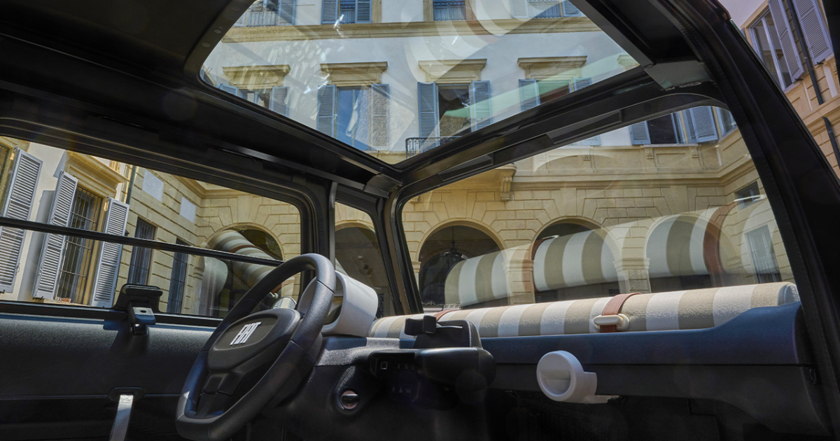 Fiat Topolino - Vista trasera