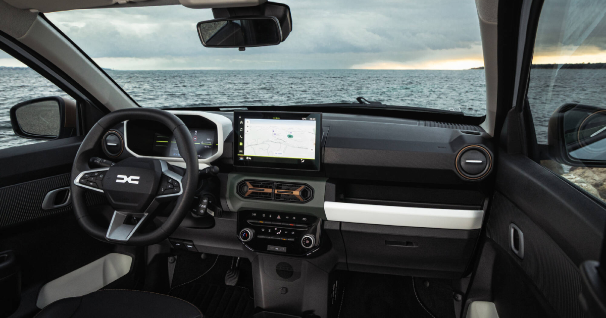 Suspensión y ruedas de Dacia Spring