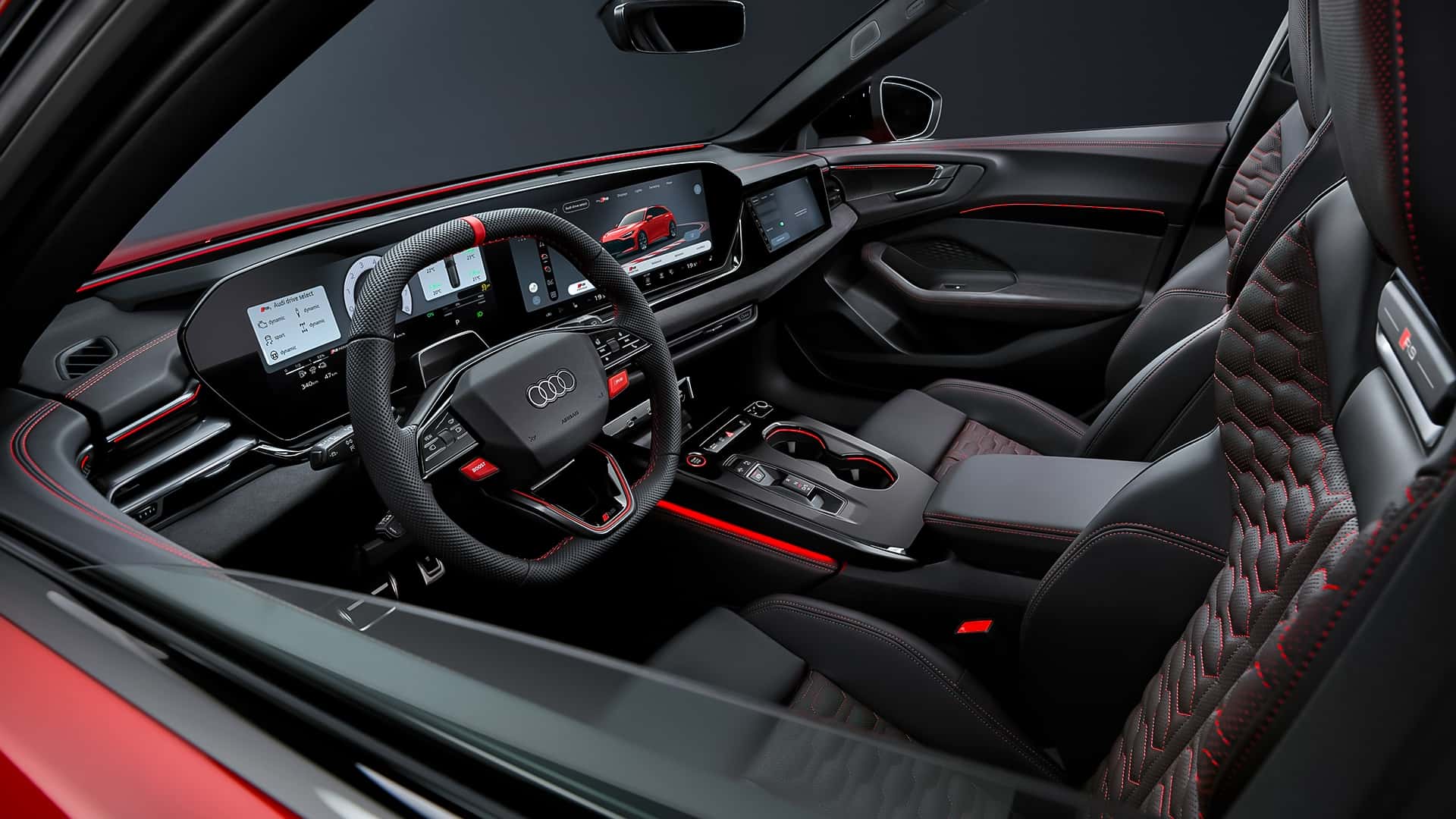 Audi RS5 2026 tablero de instrumentos