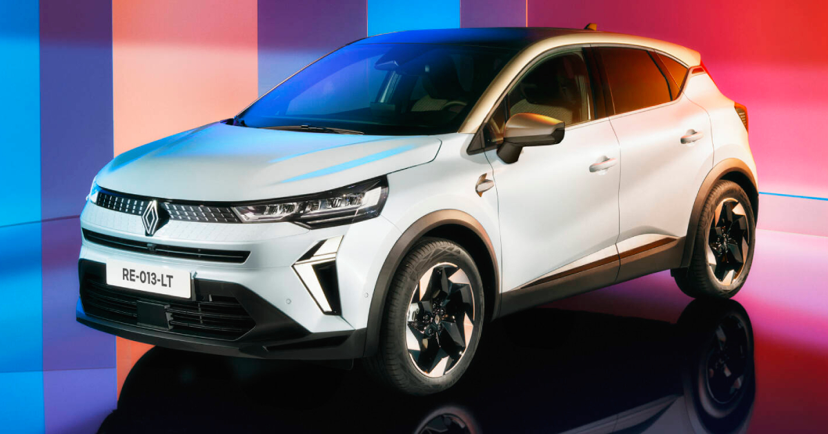 Vista frontal del Renault Captur Eco-G 120