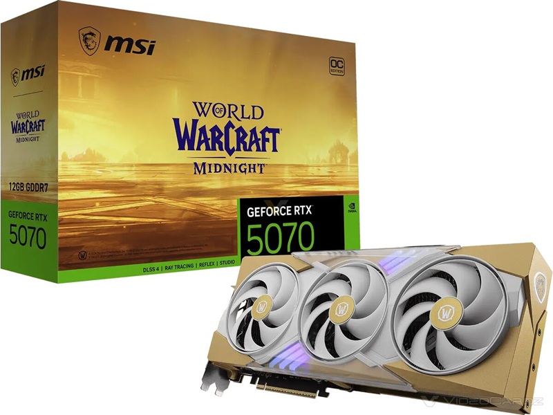 Procesador gráfico MSI GeForce RTX 5070