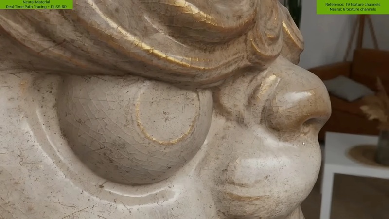 Comparación de texturas con y sin NTC