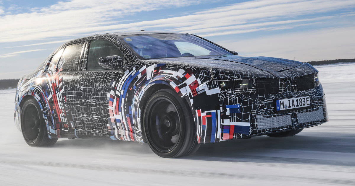 Prototipo de coche eléctrico BMW M3
