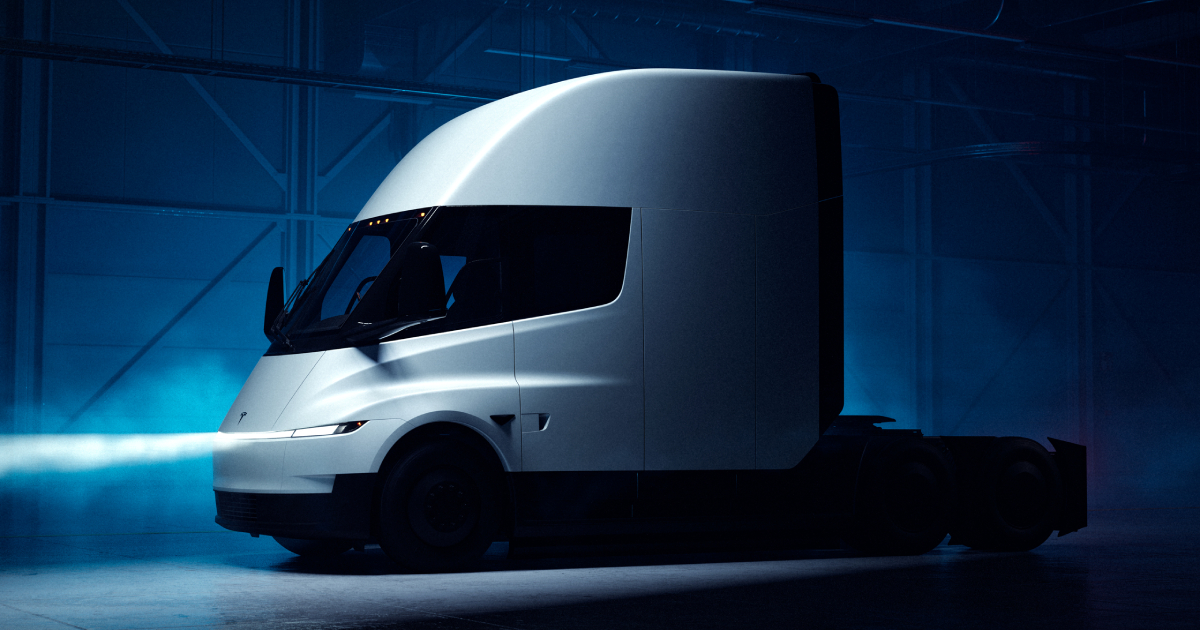 Tesla Semi. Foto: Tesla